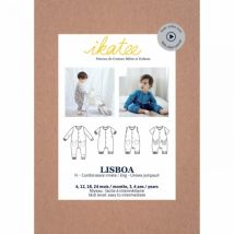 Ikatee Paper Sewing Pattern Baby Lisboa Jumpsuit