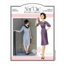 Sew Chic Paper Sewing Pattern Pendleton Dress