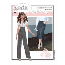 Sew Chic Paper Sewing Pattern Gatsby Skirt & Pants