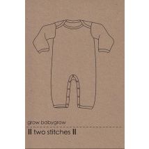 Two Stitches Paper Sewing Pattern Grow Babygrow