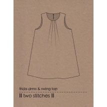 Two Stitches Paper Sewing Pattern Frida Dress & Swing Top