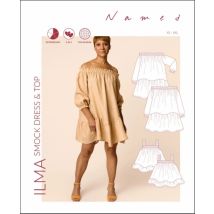 Named Clothing Paper Sewing Pattern Ilma Smock Dress & Top