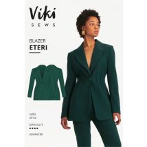 Vikisews Paper Sewing Pattern Eteri Blazer