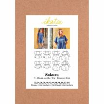 Ikatee Paper Sewing Pattern Sakura Blouse & Dress