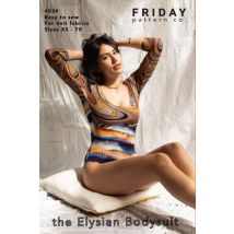 Friday Pattern Company Paper Sewing Pattern Elysian Bodysuit
