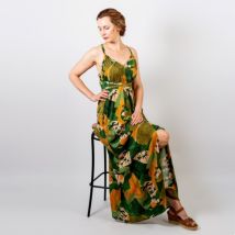 IzzoSew Studio Paper Sewing Pattern Dovestone Dress