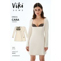 Vikisews Paper Sewing Pattern Cara Dress