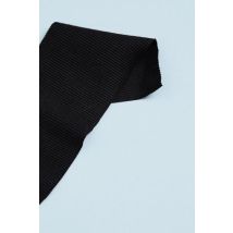 Mind The MAKER Organic Cotton Rib Stretch Knit Fabric Black