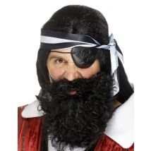 Volwassen zwarte piratenbaard