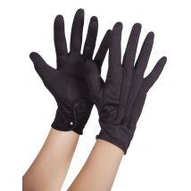 Zwarte handschoenen voor volwassenen