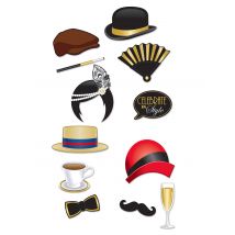 Photobooth set jaren 20 12 accessoires