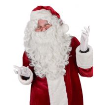 Kerstman pruik en baard volwassene