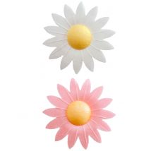 8 Taartdecoraties eetbare bloem