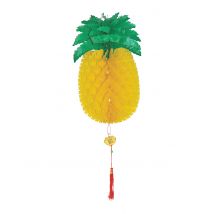 Honingraat decoratie ananas 50 cm