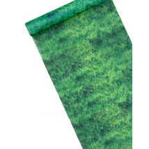 Bedrukte tafelloper met gazoneffect 29 cm x 5 m