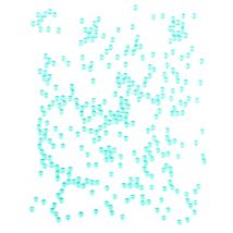 Jade kralen met regendruppeleffect 80 g