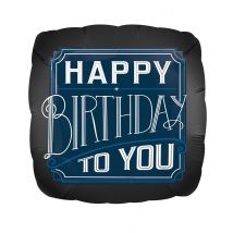 Ballon Gefeliciteerd met je verjaardag 43 x 43 cm