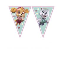 9 PAW Patrol vlaggetjesslinger Skye + Everest