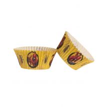 25 Spiderman cupcakepapiertjes 5 x 3 cm