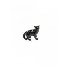 Panter in zwarte hars 6 cm