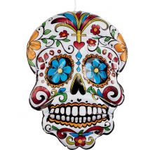 Dia de los Muertos opblaasbare schedel 100 cm