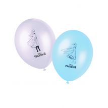 8 Frozen 2 latex ballonnen 28 cm