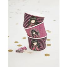 8 Ladybird Santoro potjes 230 ml