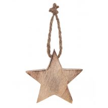 Ophanging voor boom in hout ster 5 cm