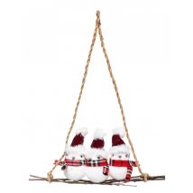 Hang 3 vogels op tak 35 x 28 cm