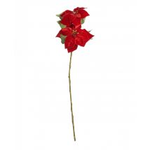 Rode kerstster bloementak 75 cm