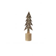 IJzeren boomdecoratie op voet 29 cm