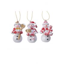 Hanglamp sneeuwpop 8 cm willekeurig model