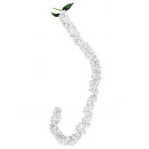 Witte orchidee bloemenslinger 168 cm