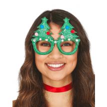Grappige kerstboombril voor volwassenen