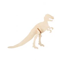 8 3D dinosaurus houten plaatskaarten 15 x 9 x 3 cm