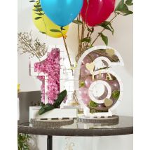Witte figuurstructuur voor ballonnen van 64 cm