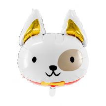 Folieballon hondenkop 56 x 65 cm