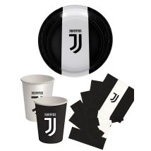 Juventus wegwerpservies verjaardagspakket