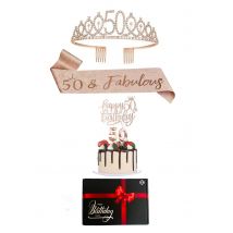 50e verjaardag accessoirepakket