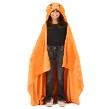 Charmander Fleece Plaid Verkleedpak met Capuchon voor Kinderen Pokémon