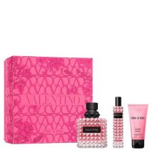 Set Donna Born In Roma Eau de parfum Día de la Madre 100 ml + 75 ml + 15 ml
