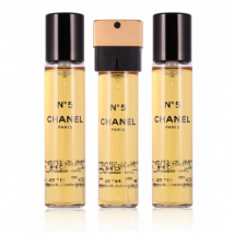 Chanel No. 5 Eau de Toilette Nachfüllung Taschenspray 3 x 20 ml
