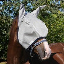 Horseware Masque Anti-mouche Amigo Fly Mask - argent/marine