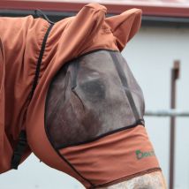 Boett Masque Anti-mouche Sweet Itch Hood - châtaigne (Gr...