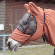 Boett Masque Anti-mouche Sweet Itch Hood - châtaigne (Gr...