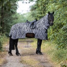 HKM Couverture anti-mouches de randonnée Zebra