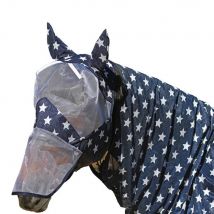 Euroriding Masque anti-mouches Blue Stars