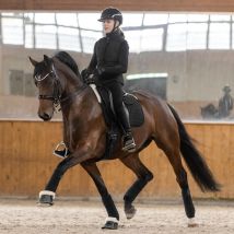 Waldhausen Tapis de selle Mailand avec peau d’agneau