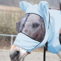 Boett Masque ANti-mouche Sweet Itch Hood - iceblue (Gr. 1...