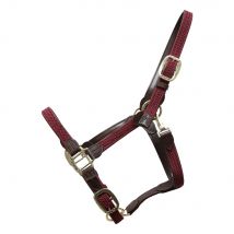 Kentucky Horsewear Licol en nylon tressé - bordeaux